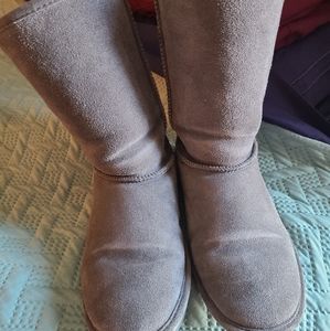 Gray Bearpaw Boots